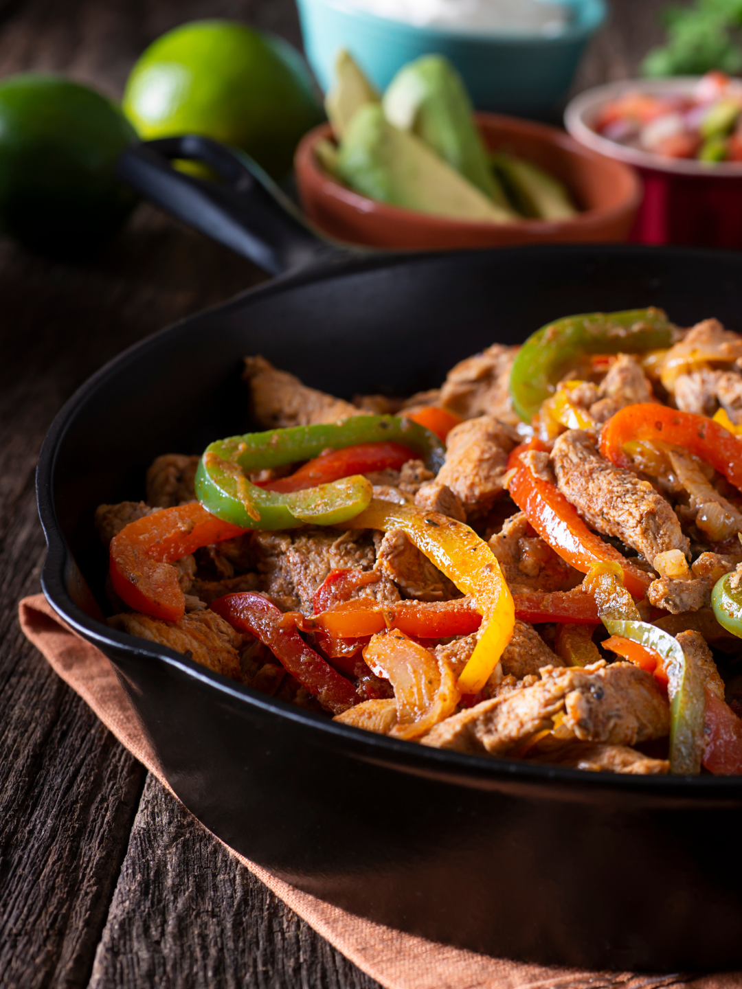 Vegan Lion's Mane Fajitas