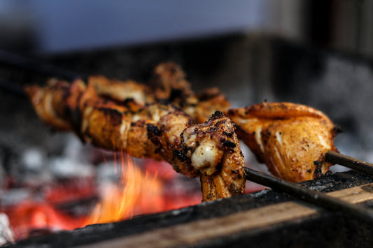 BBQ Garlic Butter Mushroom Skewers | Easy Grilling Recipe!