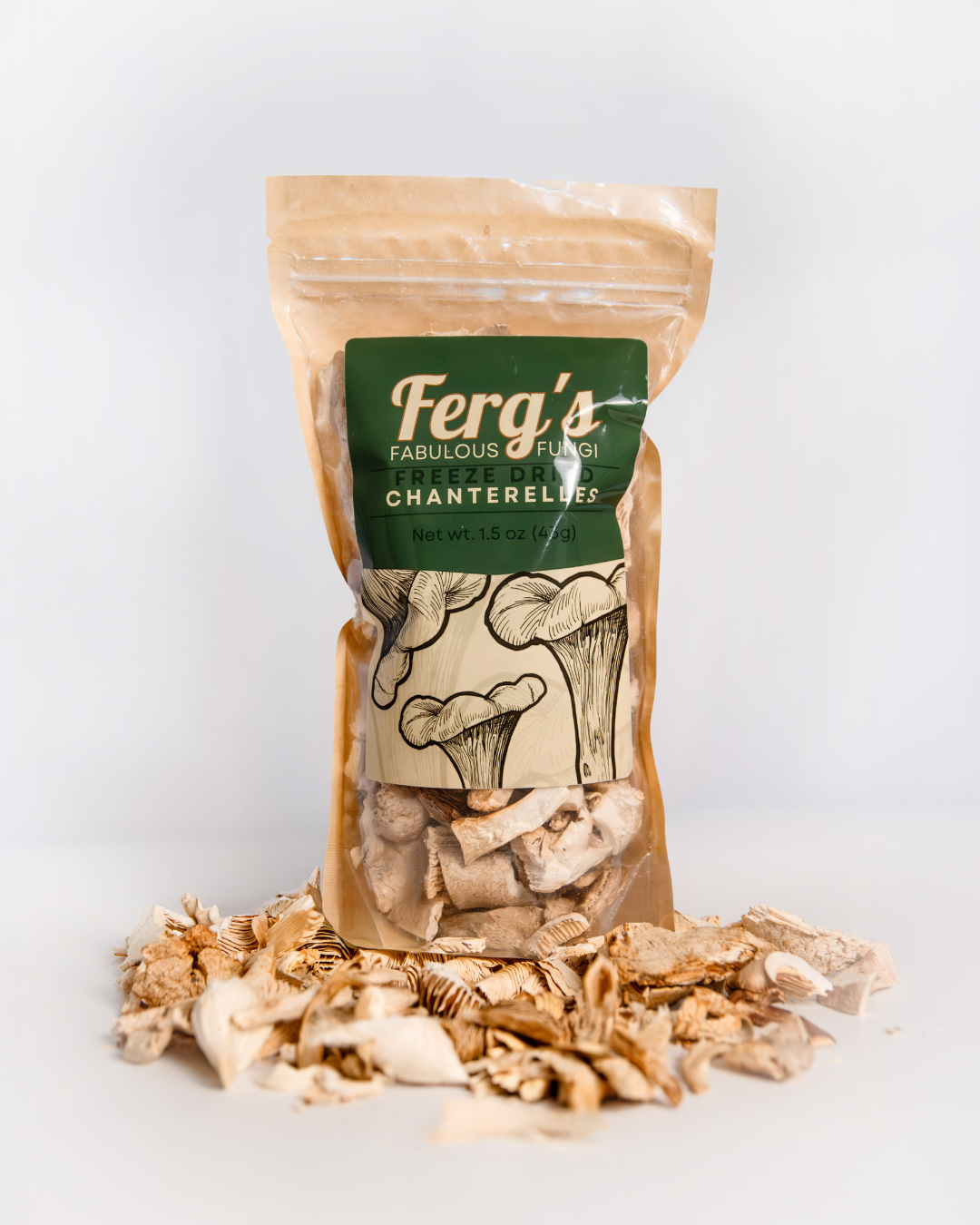 Dried Mushrooms - Chanterelles